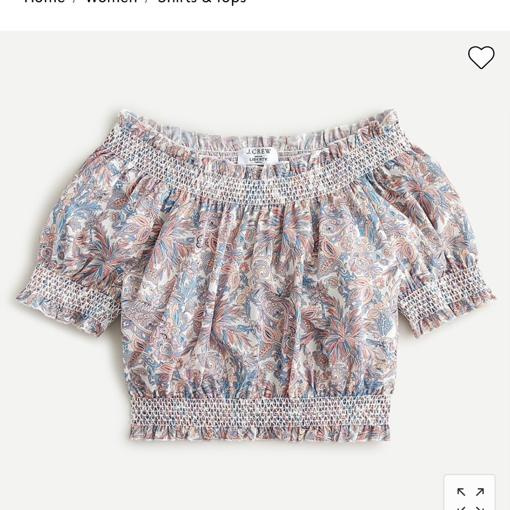 2/$20 NWT J Crew Cropped Top